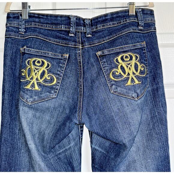 South‎ Pole Women's Jeans Size 11 Bootcut Flare Denim Y2K Streetwear Mid Rise - Picture 1 of 14